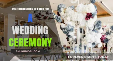 Essential Wedding Decorations to Create a Magical Ceremony Ambiance