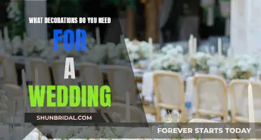 Wedding Decorations: Essential Items for Your Special Day