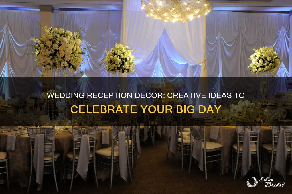 what decorations should you have in wedding reception