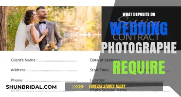 Securing Your Special Day: Wedding Photographer Deposits