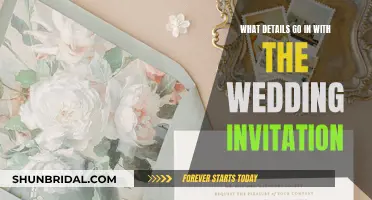 Wedding Invitation Details: What to Include and Why