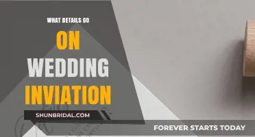Essential Wedding Invitation Details: Crafting the Perfect Invite for Your Big Day