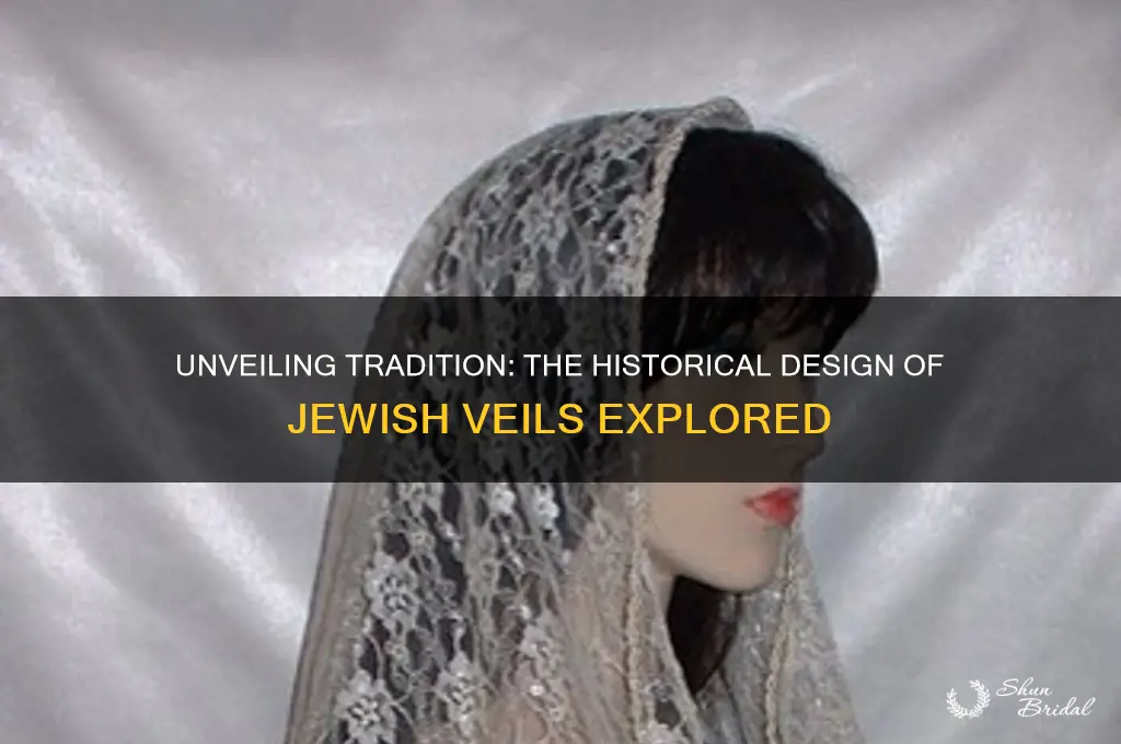 what did a jewish veil look like