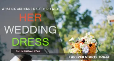 Adrienne Maloof's Wedding Dress: What Happened After the Wedding?