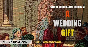 Bathsheba's Royal Wedding Gift: Solomon's Unique Legacy Unveiled
