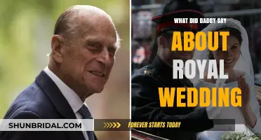 Daddy's Take on the Royal Wedding: Insights and Reactions