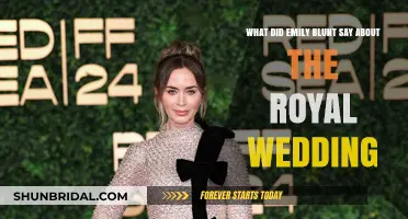 Emily Blunt's Candid Thoughts on the Royal Wedding: Insights Revealed