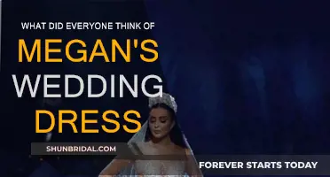 Megan's Wedding Dress: A Review and Reactions