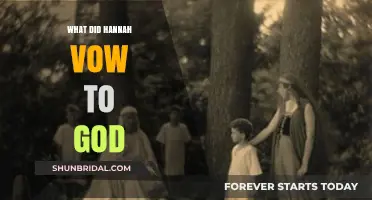 Hannah's Sacred Vow: Unraveling Her Promise to God in Scripture