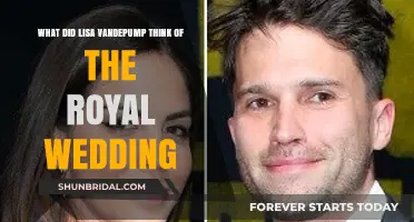 Lisa Vanderpump's Royal Wedding Reaction: Insights and Opinions