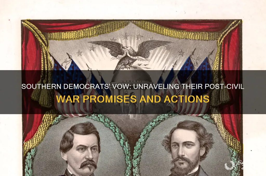 what did many southern democrats vow to do