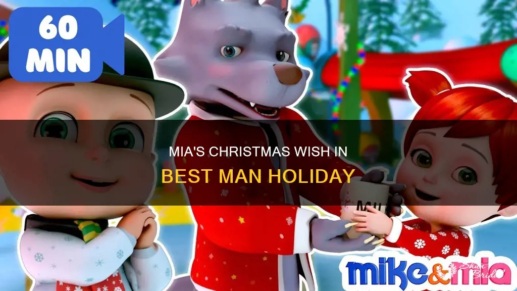 what did mia want for christmas in best man holiday