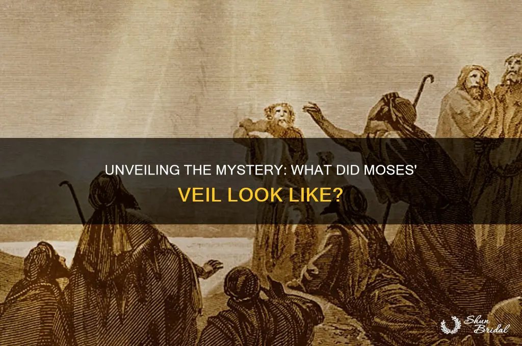 what did moses veil look like