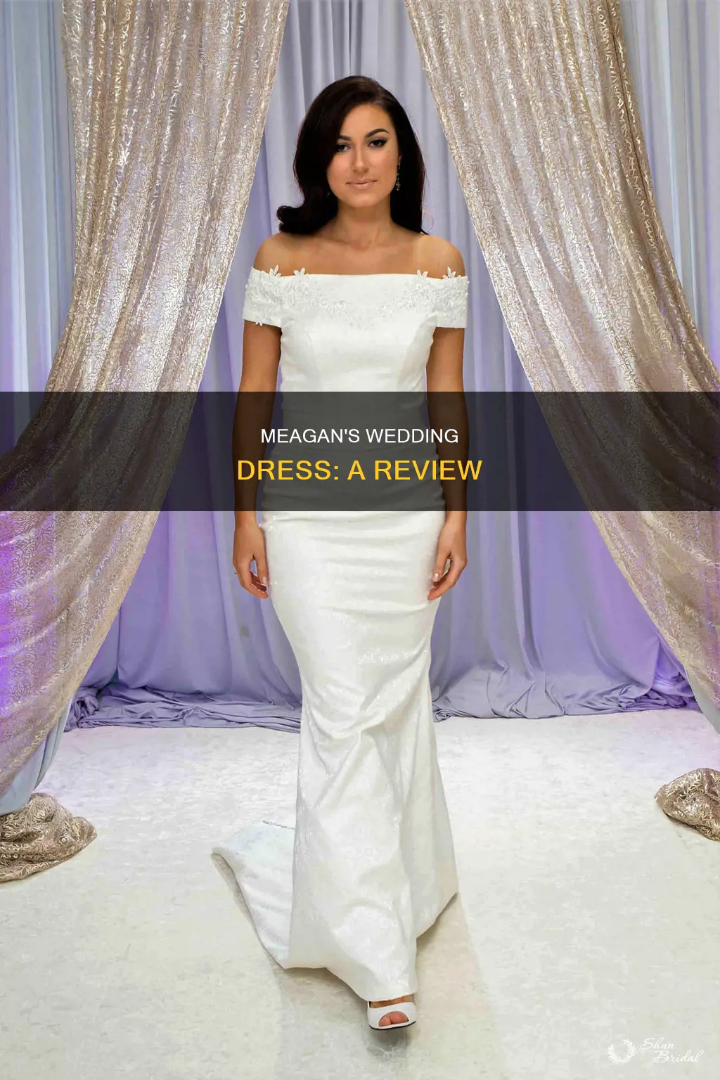 what did people think of meagan wedding dress