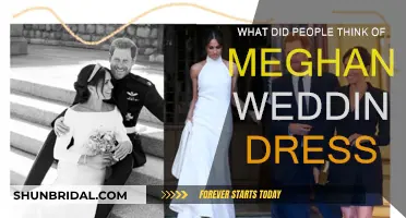 Meghan's Wedding Dress: A Review and Public Opinion