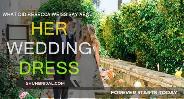 Rebecca Weiss' Wedding Dress: Her Personal Review