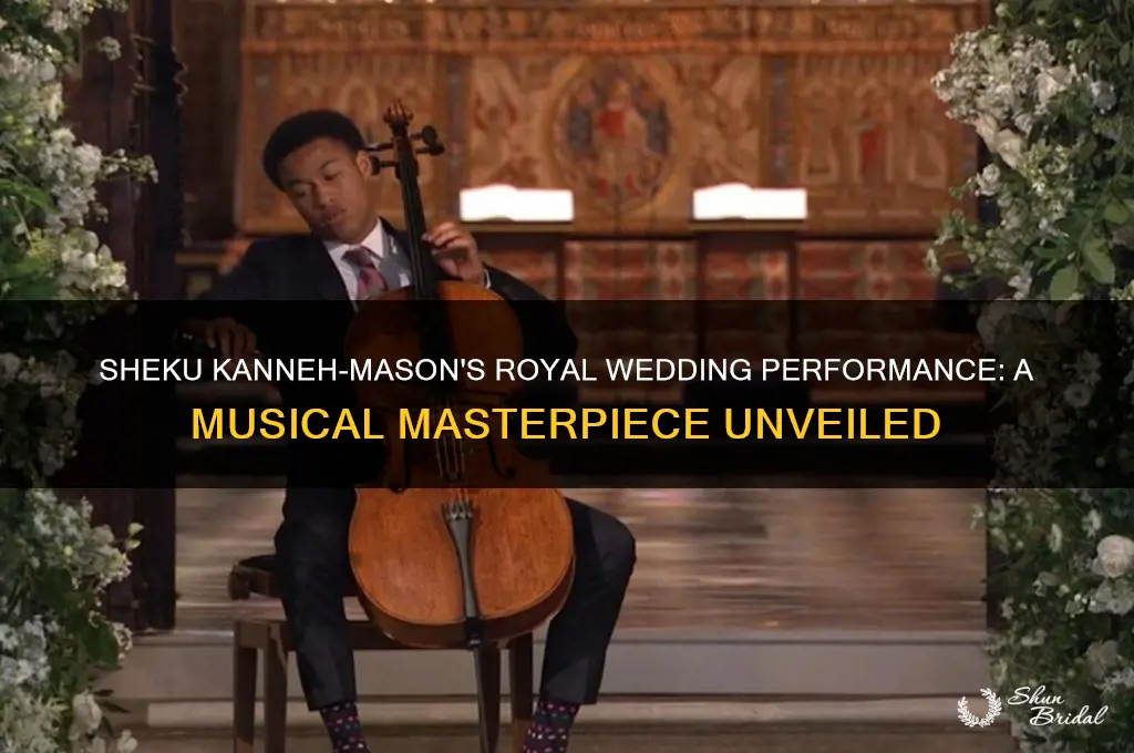 what did sheku play at royal wedding