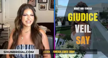 Teresa Giudice's Veil: Decoding the Message at Her Wedding