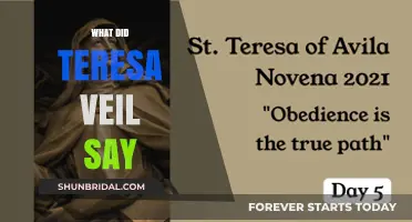 Teresa Veil's Words: Unveiling Her Powerful Message and Legacy
