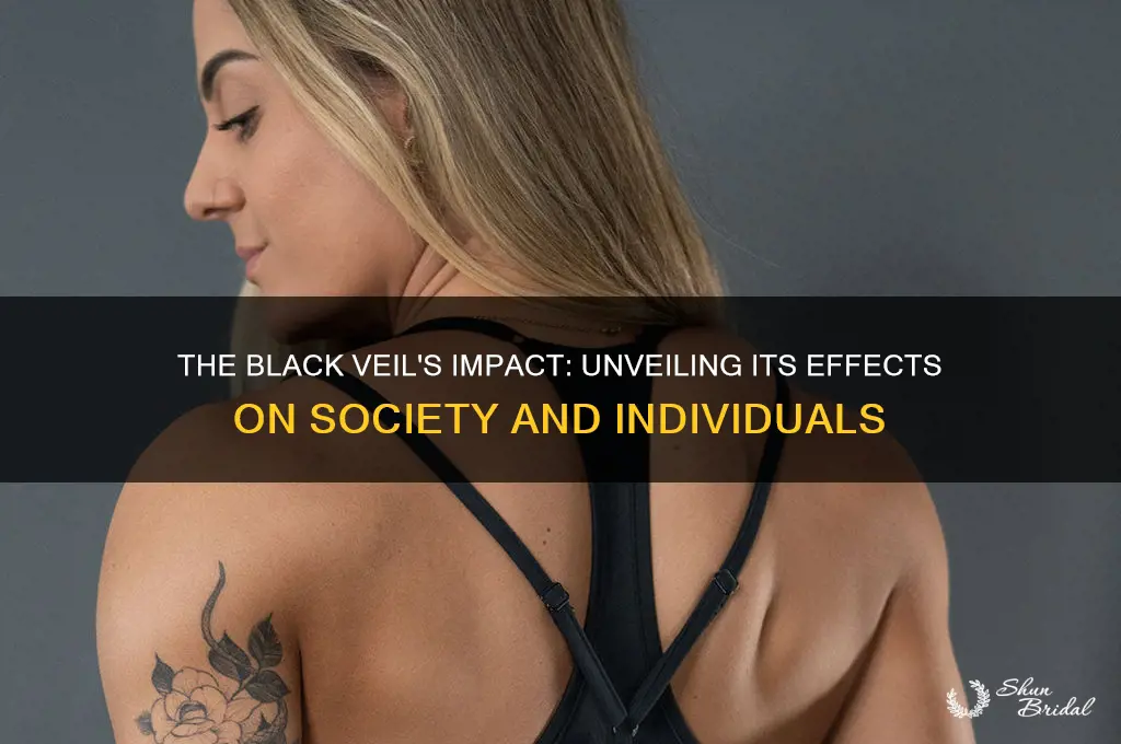 what did the black veil do to the peole