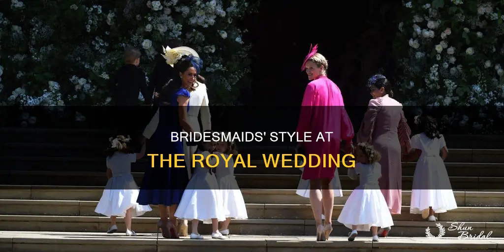 what did the bridesmaids wear at the royal wedding