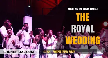 Royal Wedding Choir's Performance: Songs and Highlights from the Ceremony