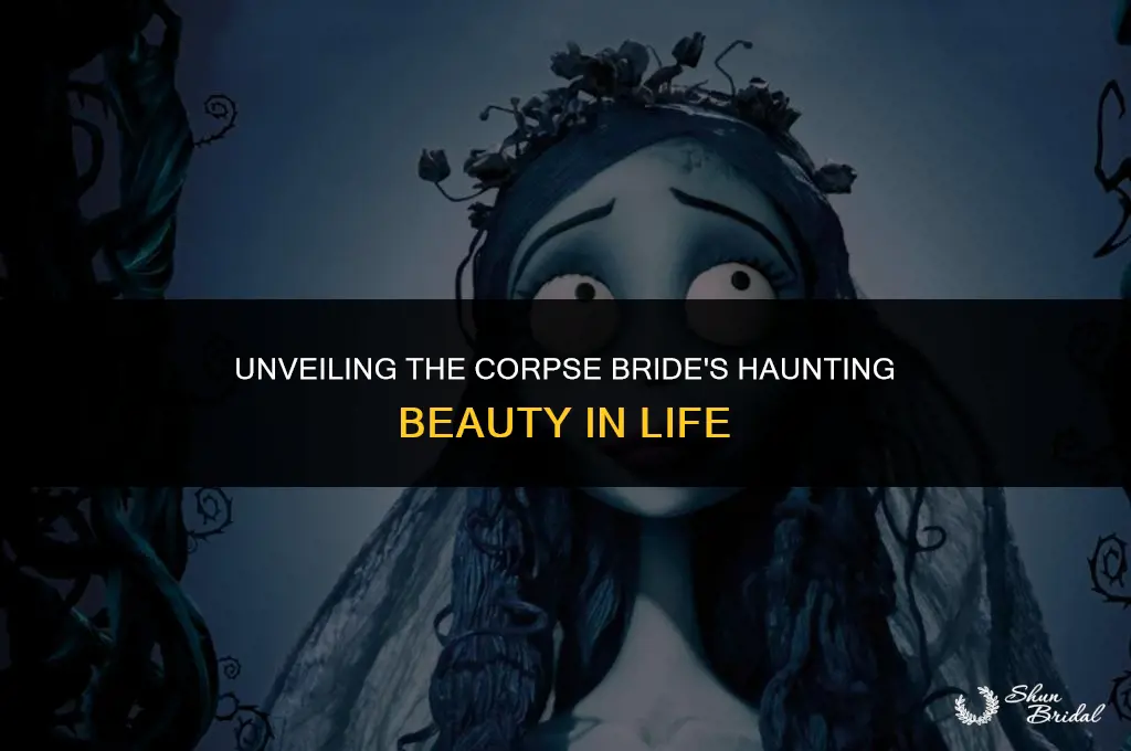 what did the corpse bride look like alive