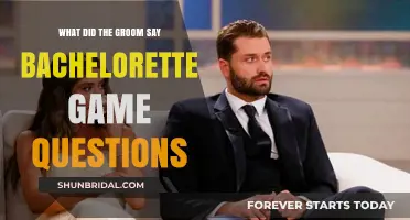 Unveiling the Groom's Secrets: Fun Bachelorette Game Questions