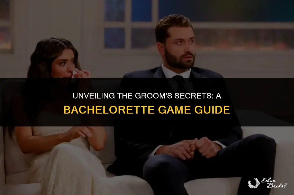 what did the groom say bachelorette game