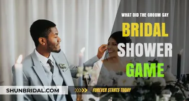 Unforgettable Moments: Groom's Speech Steals the Show at Bridal Shower Game