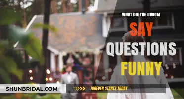 Hilarious Insights: The Groom's Unfiltered Thoughts on Wedding Day Shenanigans