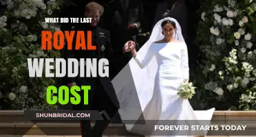 The Royal Wedding Price Tag: A Breakdown of the Last Extravaganza