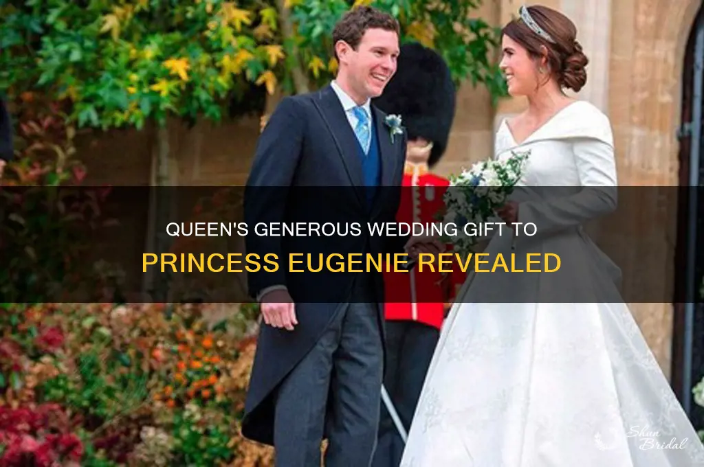 what did the queen gift eugenie for her wedding