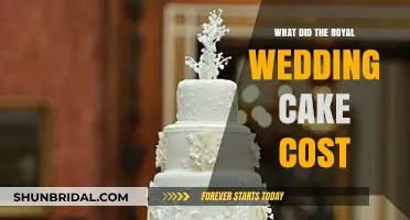 The Royal Wedding Cake: Unveiling the Price Tag of Regal Indulgence