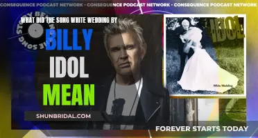 The True Meaning Behind Billy Idol's White Wedding