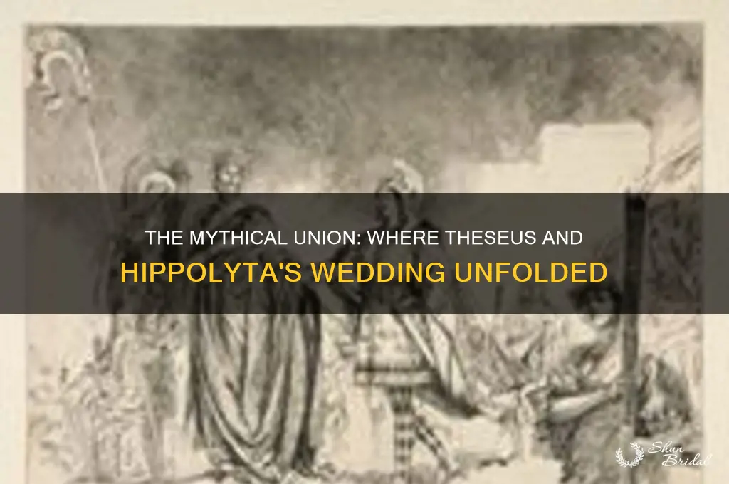 what did theseus and hippolyta wedding ceremony take place