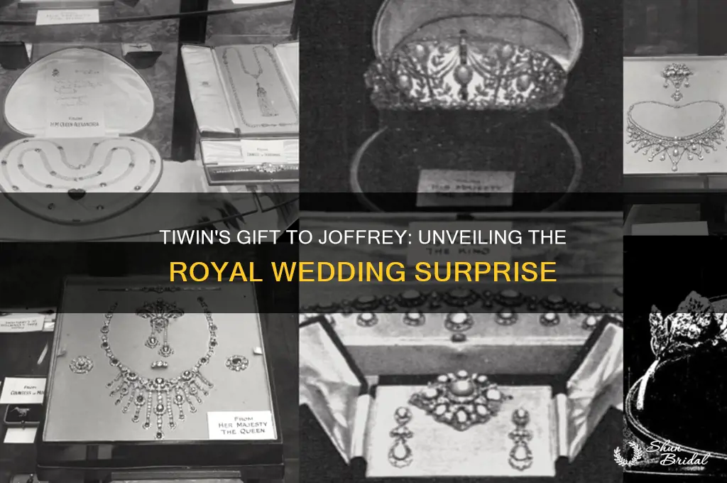 what did tiwin give joffrey get in the royal wedding