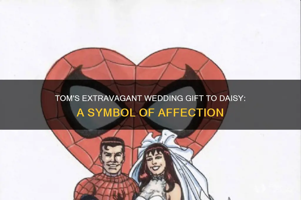 what did tom give daisy as a wedding gift