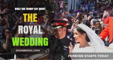 Trump's Royal Wedding Remarks: What Did He Really Say?