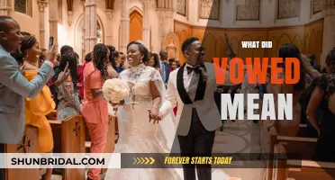Understanding the Meaning and Significance of 'Vowed' in Language and Culture