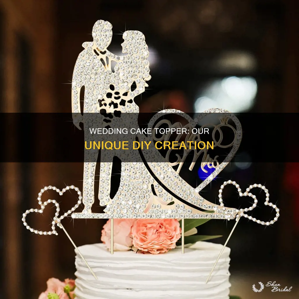 what did we do wedding cake topper