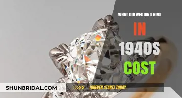 The Price of Wedding Rings in the 1940s