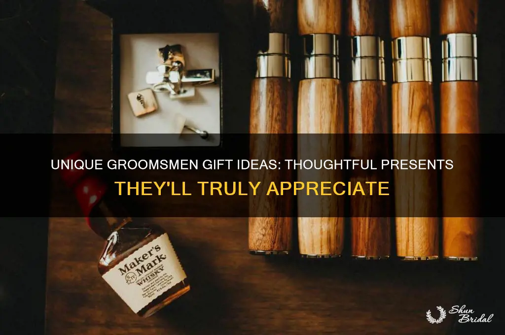 what did you get your groomsmen for gifts
