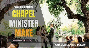 How Much Do Wedding Chapel Ministers Earn?