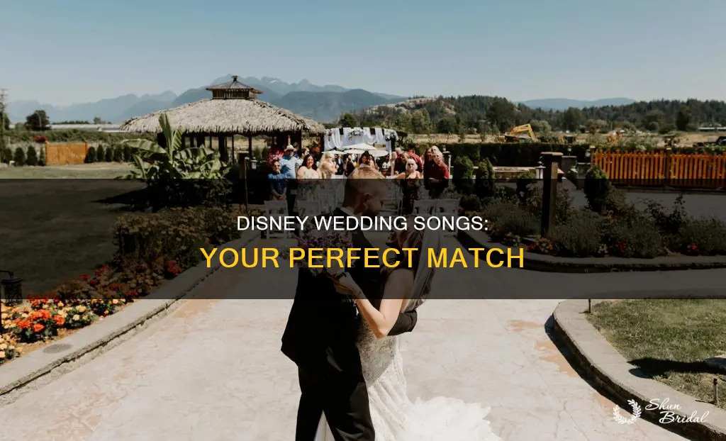 what disney wedding song should you have