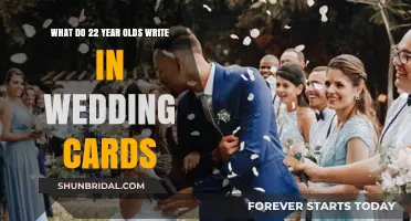 Thoughtful Wedding Card Messages: What 22-Year-Olds Typically Write