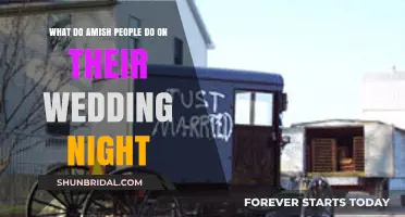 Amish Wedding Night Traditions: A Glimpse into Their Sacred Celebration