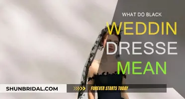 Black Wedding Dresses: A Bold Statement of Individuality