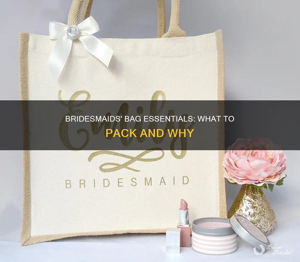 what do bridesmaids do with their bags