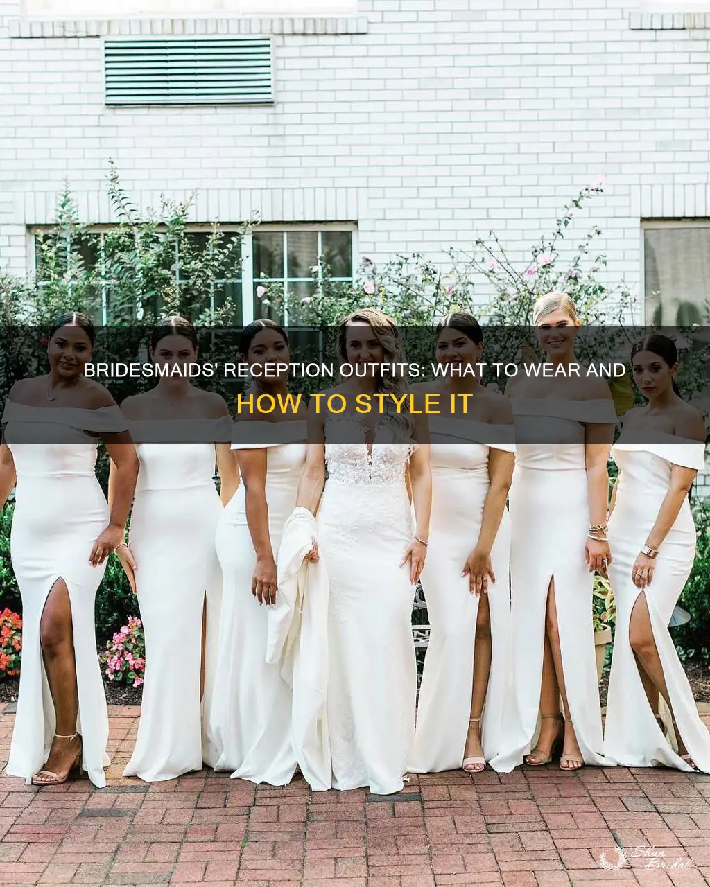 what do bridesmaids wear to the reception